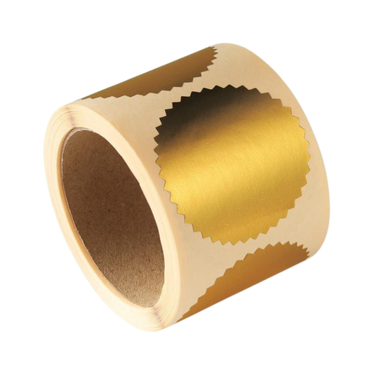 Pack 100 Golden Stickers